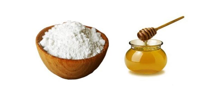 Bicarbonato di sodio e miele per l'ingrandimento del pene